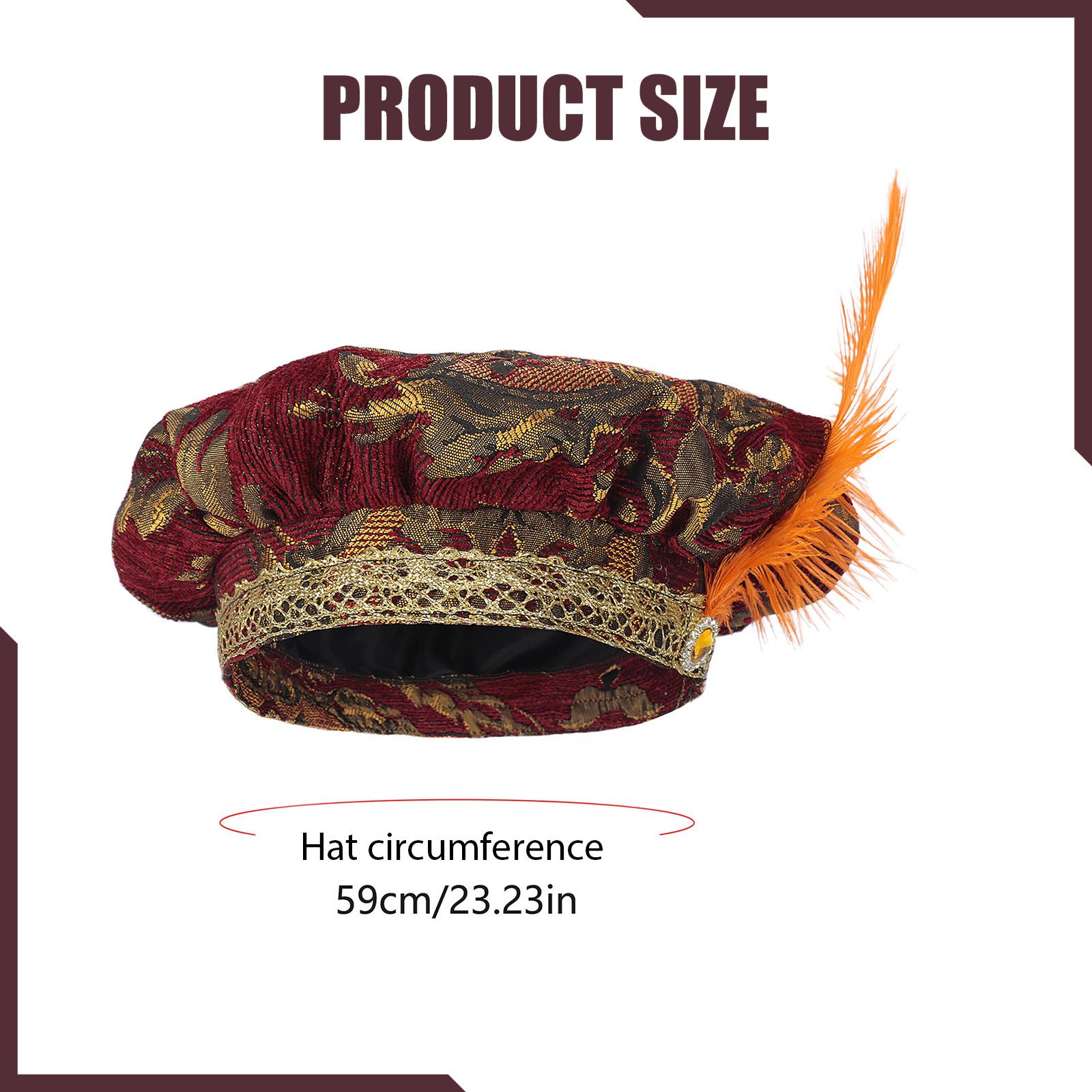 Event & Party Supply - Classic Muffin Top Flat Cap Medieval