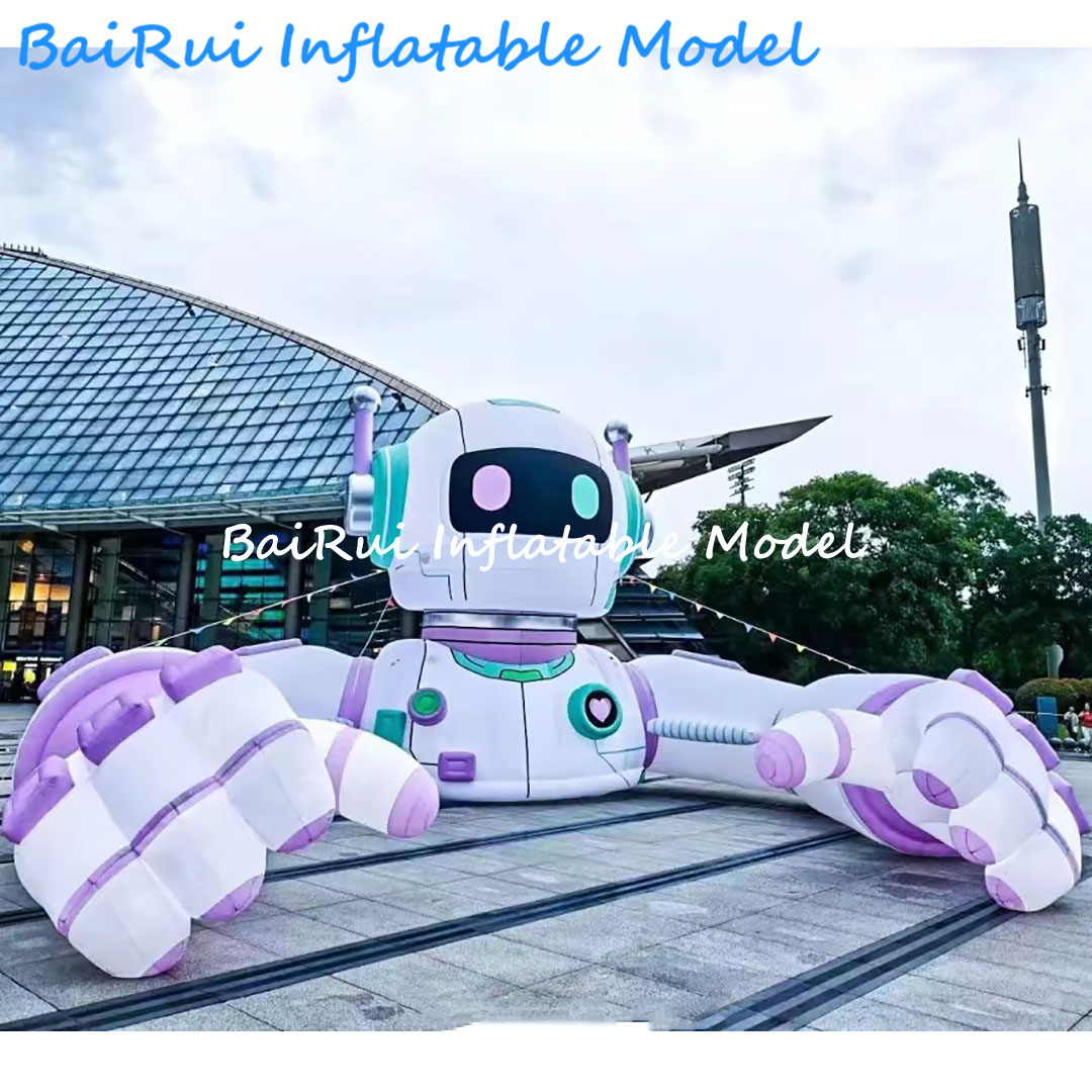 Giant Inflatable Robot Futuris - đánh giá và giá Event Launch Party