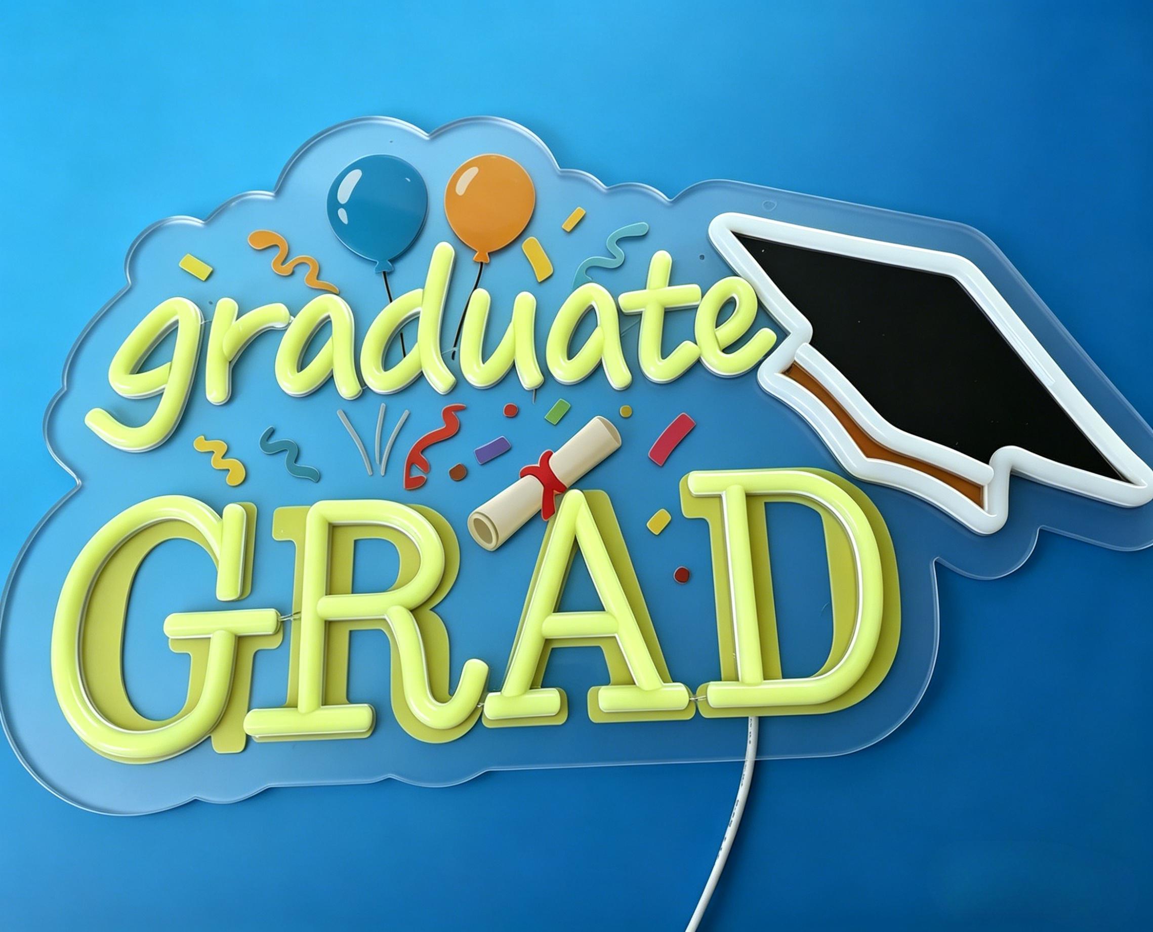 Graduate Grad Neon Sign USB LE - đánh giá và giá Neon Sign Party