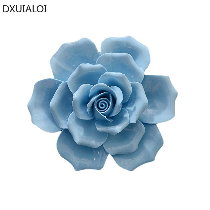 1pc Wall Mounted Ceramic Flowe - đánh giá và giá Flower Wall Panel
