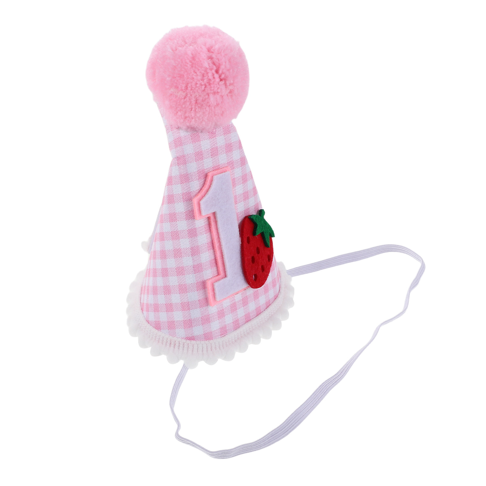 Strawberry First Birthday Hat  - đánh giá và giá Party Hat Cone