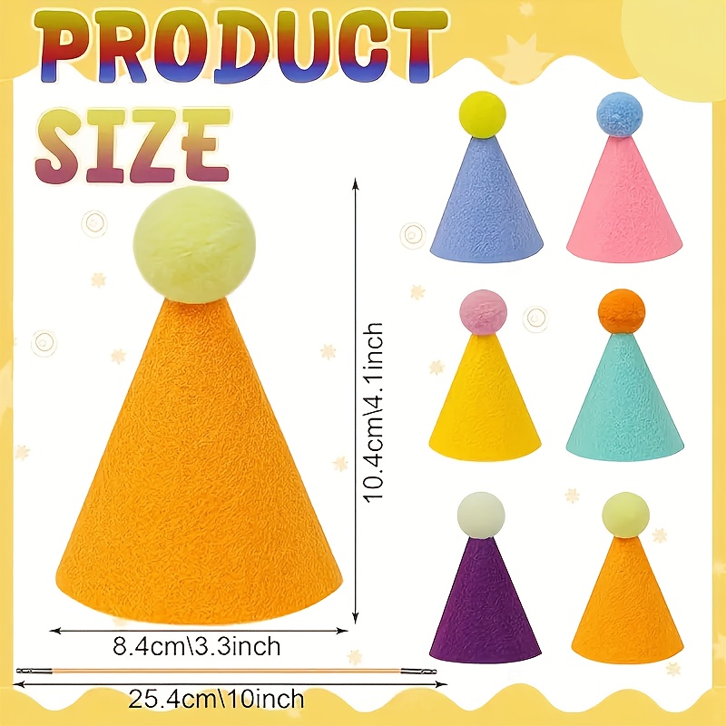 6pcs Mini Party Hats - Lightwe - đánh giá và giá Party Hat Cone