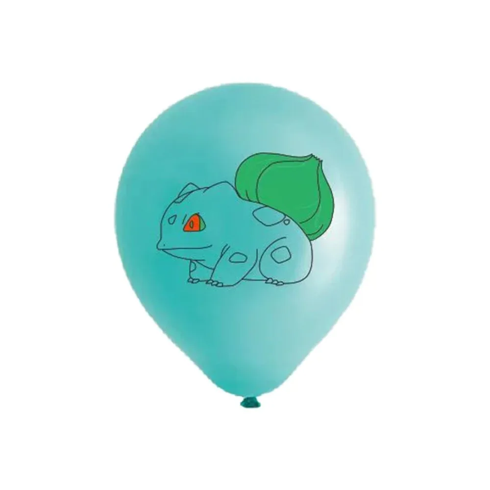 10Pcs Pokémon Printed Latex Ba - đánh giá và giá Event Party