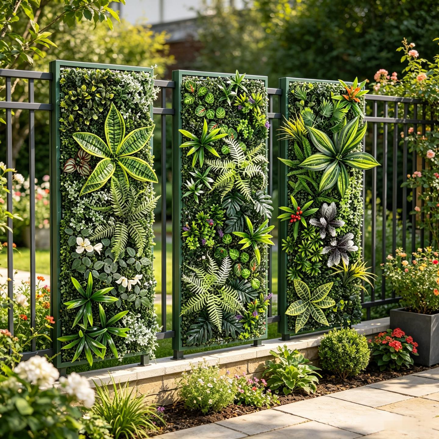 40x120cm Artificial Green Plan - đánh giá và giá Flower Wall Panel
