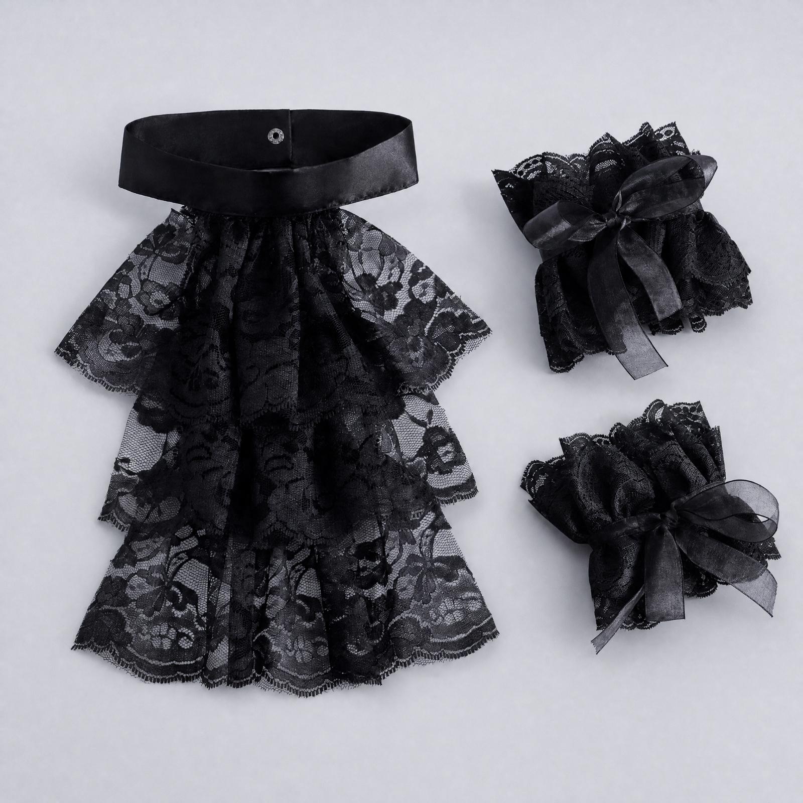 Women Lace Collar Gloves with  - đánh giá và giá Event & Party Supply