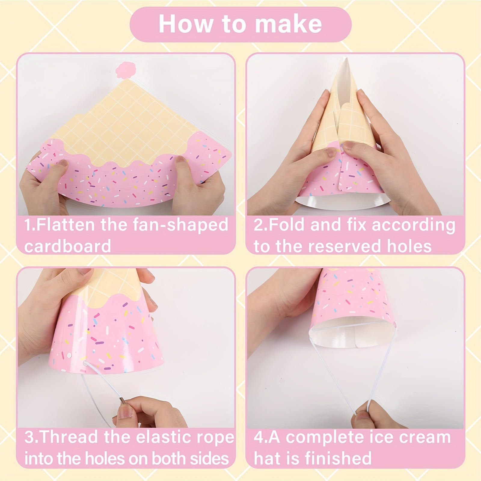 Ice Cream Cone Party Hats - Co - đánh giá và giá Party Hat Cone
