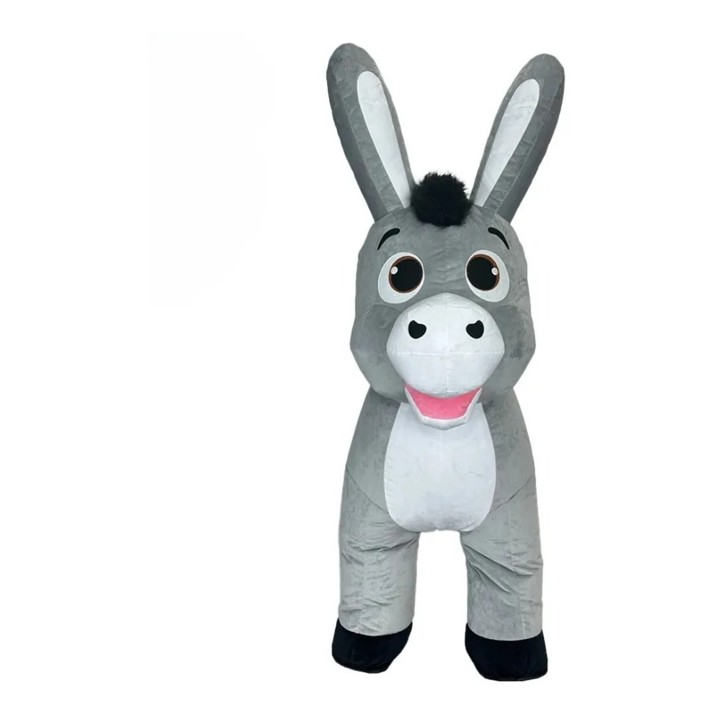 Inflatable Grey Donkey Mascot  - đánh giá và giá Event & Party Supply