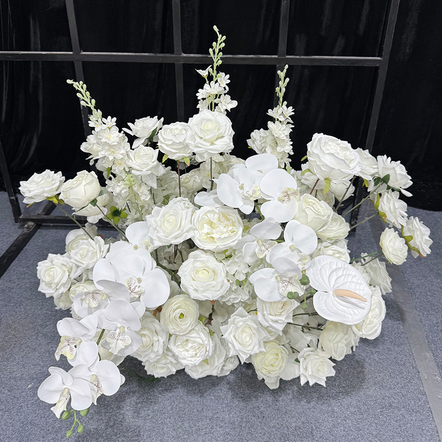 Burgundy 5D Rose Peony Hydrang - đánh giá và giá Flower Wall Panel