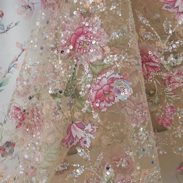 1M 120Cm Wide Luxury Beaded La - đánh giá và giá Glitter Tablecloth