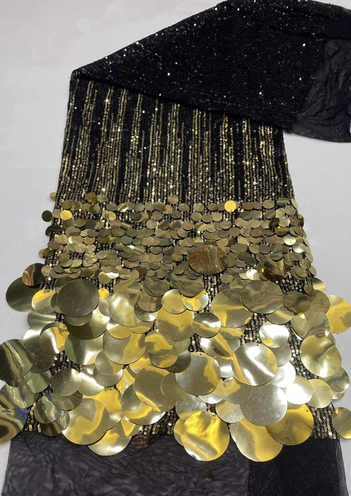 5 Yards Sequins Tulle Lace Afr - đánh giá và giá Glitter Tablecloth